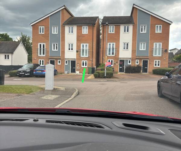 Parking on Waterside Road, NN8
