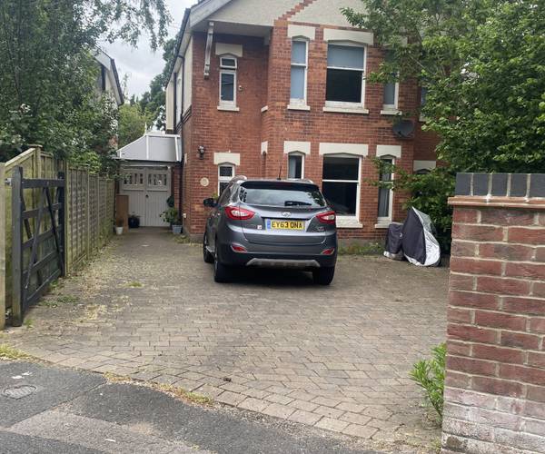 Parking on St. Albans Crescent, BH8
