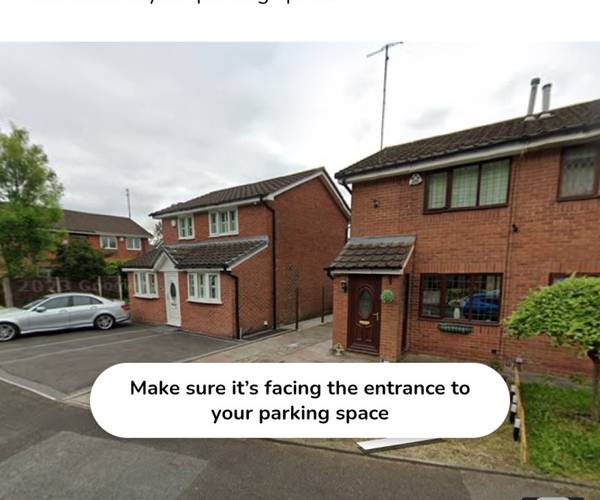 Parking on Wellens Way, M24