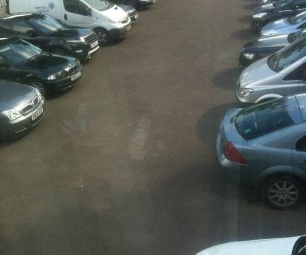 Parking space on Trinity Road, B6