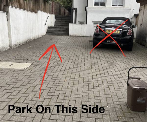 Parking on Shoot Up Hill, NW2