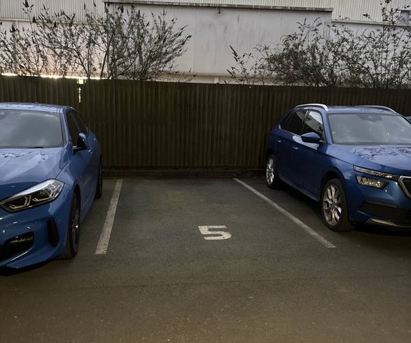 Parking on Denmark Street, WA14