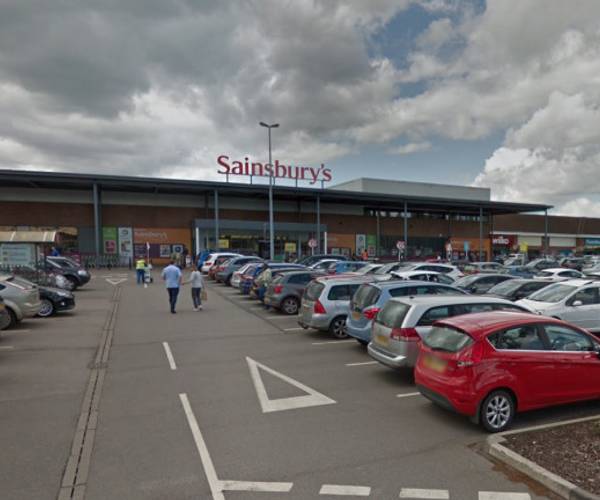 Sainsbury's Tamworth Car Park