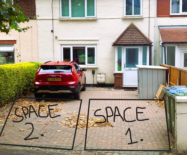 Parking on Tunnel Avenue, SE10