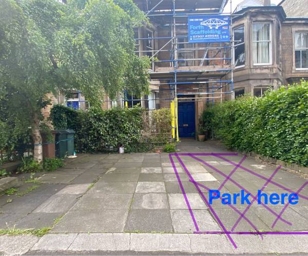 Parking space at Gilmore Place, EH3