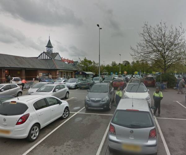 Sainsbury's Wrexham Car Park