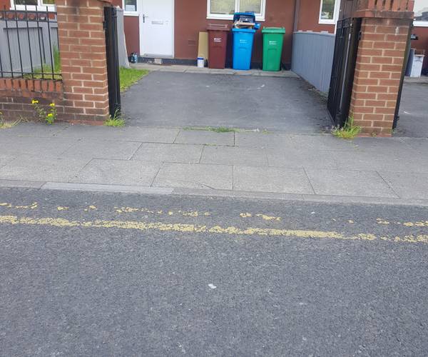 Parking on Mancroft Walk, M1