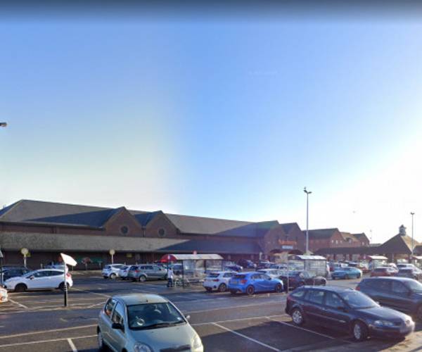 Sainsbury's Grimsby Car Park