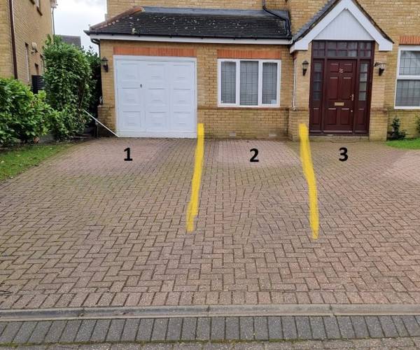 Parking on Rees Drive, HA7