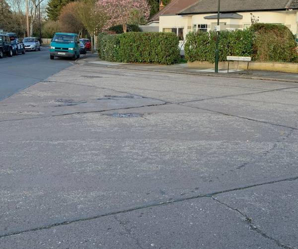 Parking on Gladstone Avenue, TW2