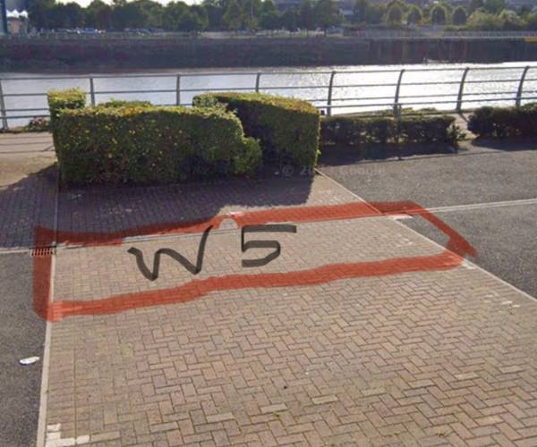 Parking on Rodney Road, NP19