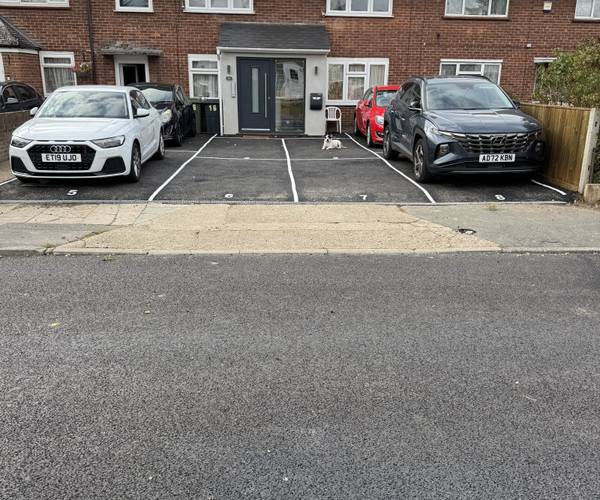Parking on Rowan Road, UB7