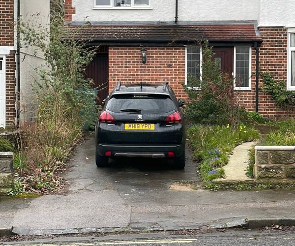 Parking on Staunton Road, OX3