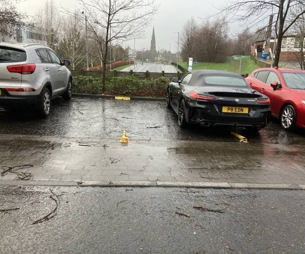 Parking on Prospecthill Grove, G42