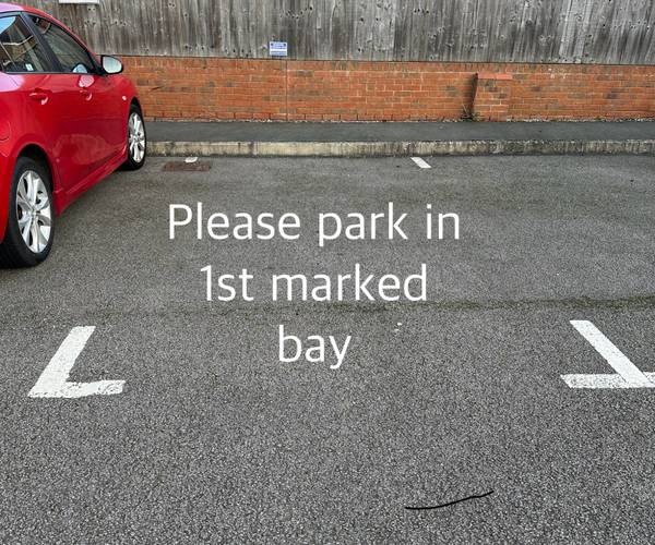 Parking on Parsons Close, CV21