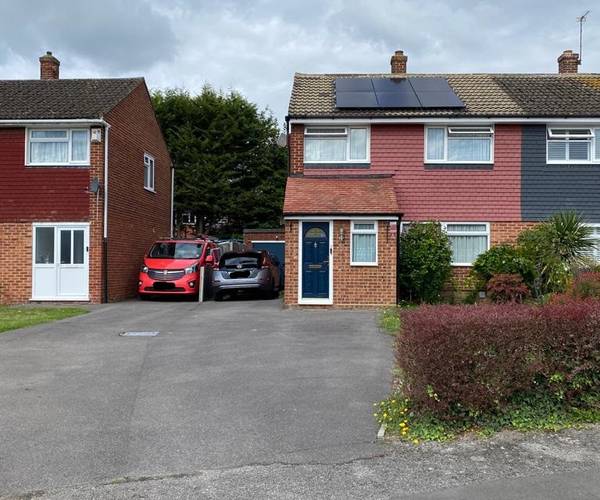 Parking on Catherine Drive, TW16