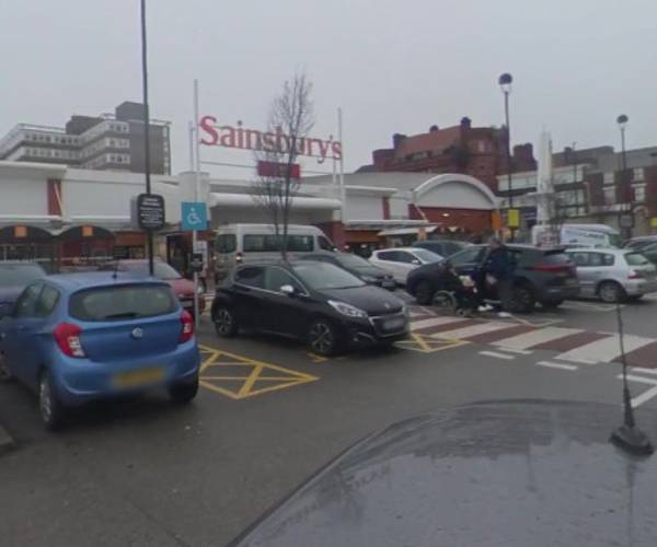 Sainsbury's Oldham Car Park