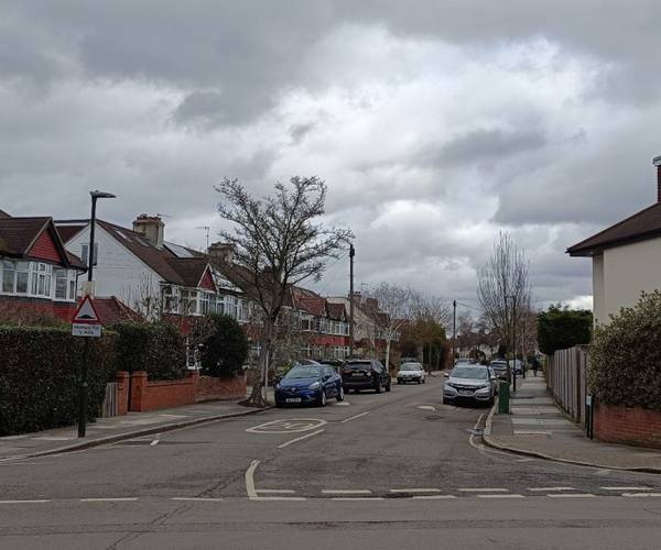 Parking on Court Way, TW2