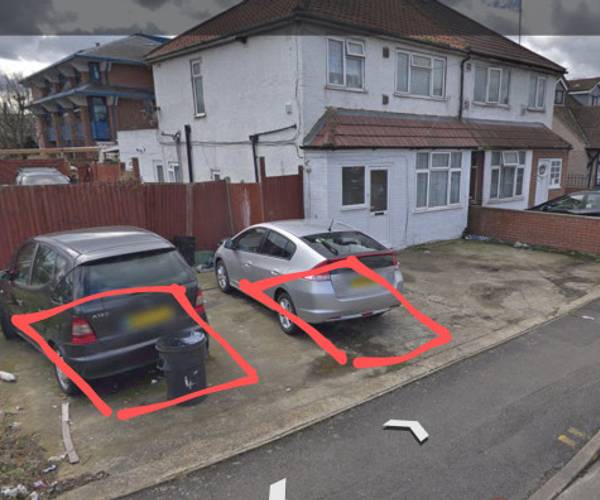 Parking on Doghurst Avenue, UB3