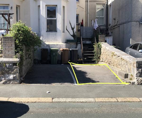 Parking on Walker Terrace, PL1