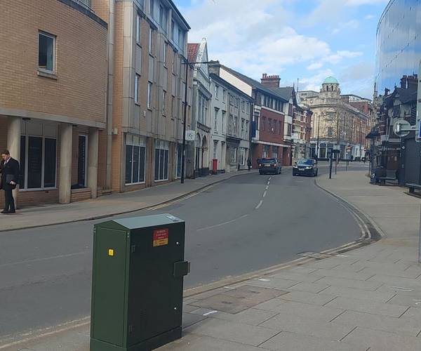 Parking on Princes Street, IP1