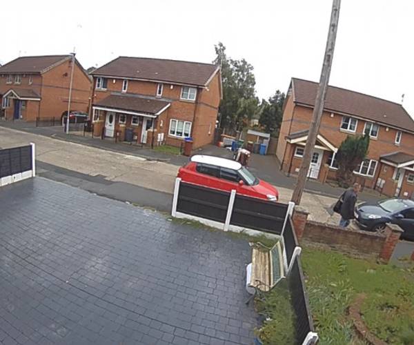 Parking on Hatchett Road, M22