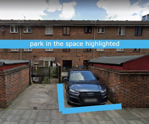 Parking on Scarborough Street, E1