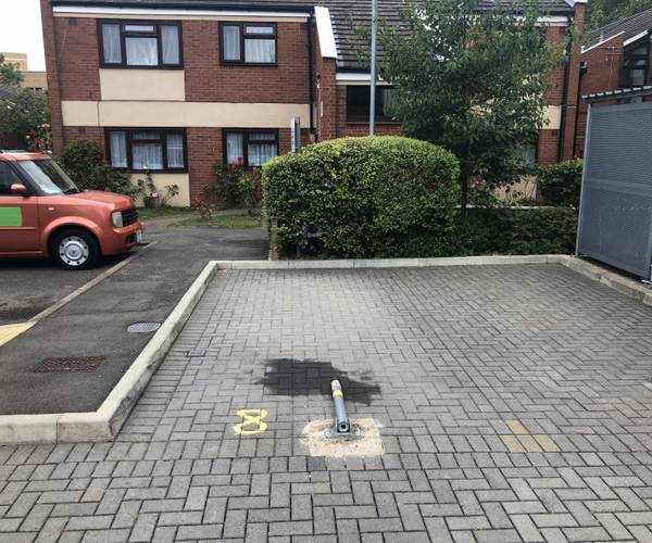 Parking on Bowmans Close, W13