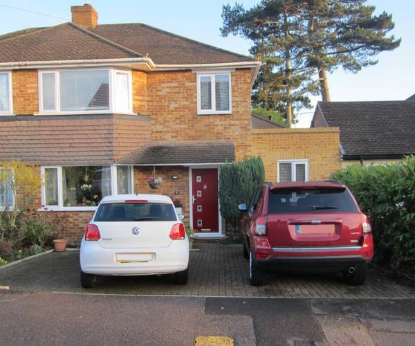 Parking on Rahn Road, CM16
