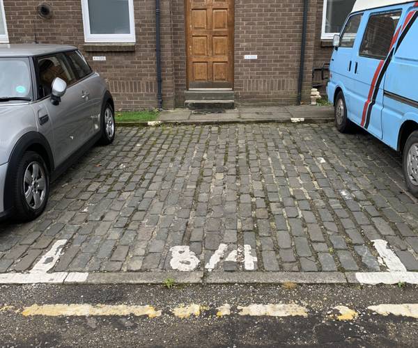 Parking on Ettrickdale Place, EH3