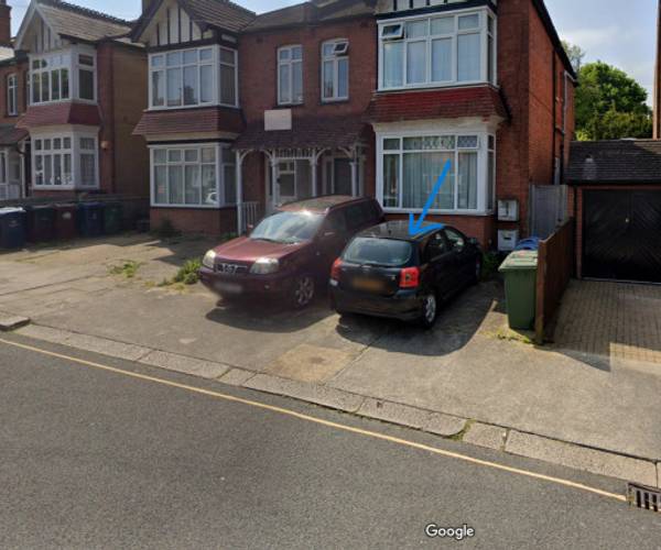 Parking on Whitehall Road, HA1