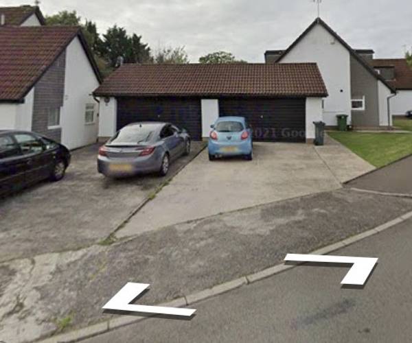 Parking on Hampton Crescent West, CF23