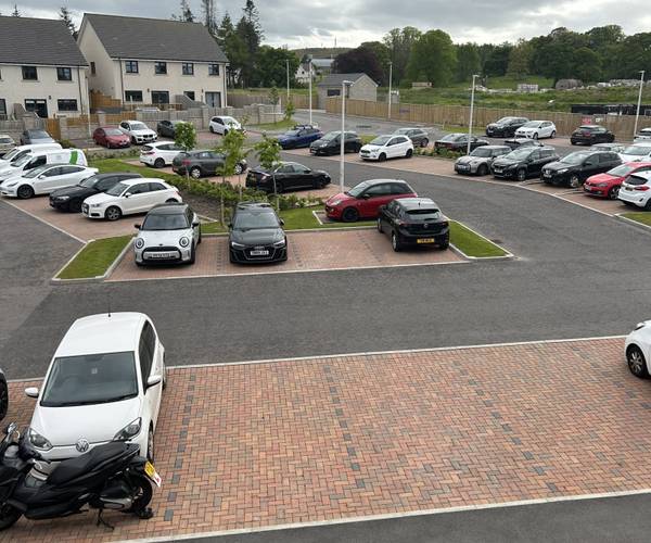 Parking on Craibstone Place, AB21