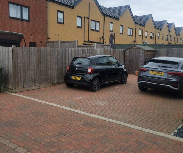 Parking on Ark Avenue, WD6
