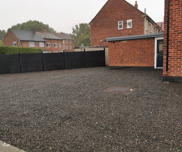 Parking on Hilary Road, M22