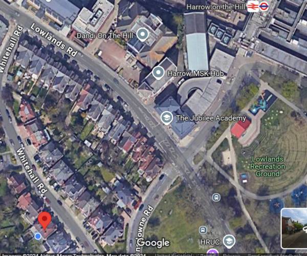 Parking on Whitehall Road, HA1