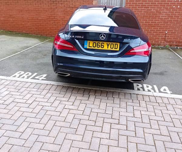 Parking on Rodney Road, NP19