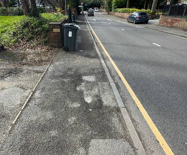Parking on Westbourne Road, B15