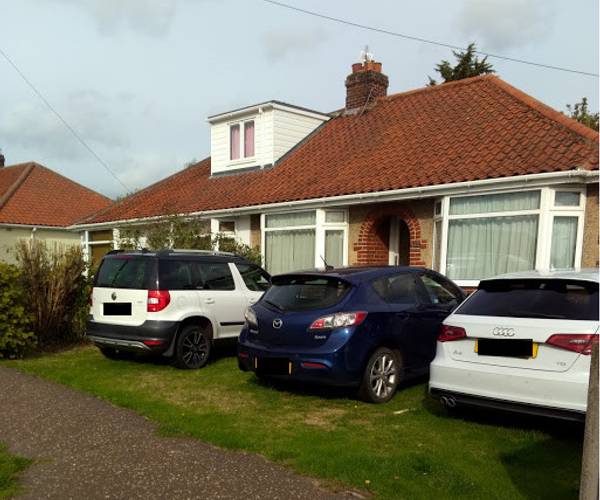 Parking on Bush Road, NR6