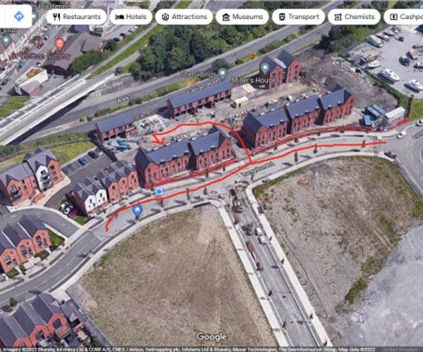 Parking on Langdon Road, SA1