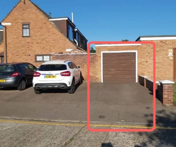 Parking on Ousden Drive, EN8