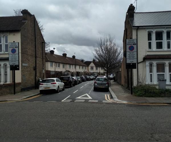 Parking on Bromley Road, N17