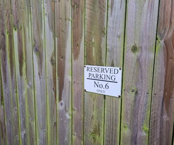 Parking on Penfold Close, RH2