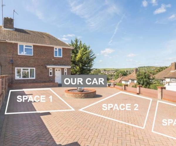Parking on Moulsecoomb Way, BN2