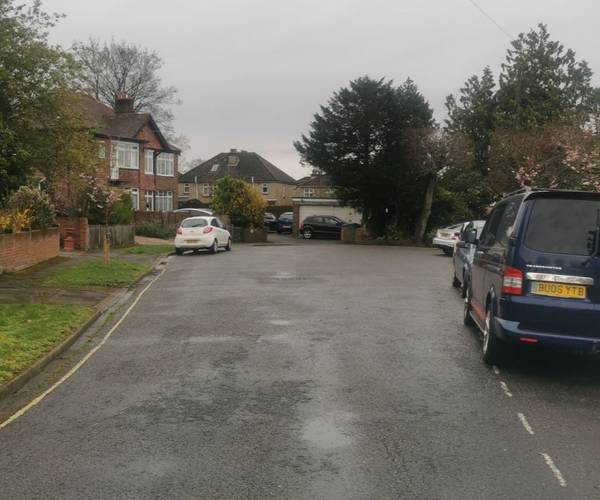 Parking on Glen Eyre Way, SO16