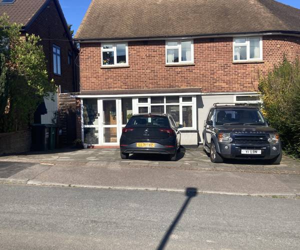 Parking on Durrants Drive, WD3