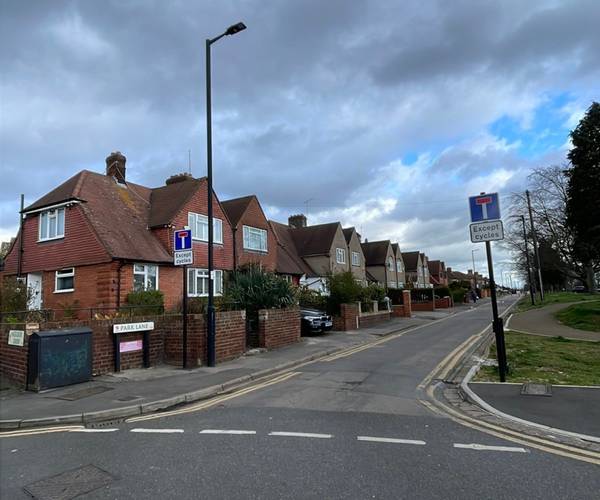 Parking on Park Lane, N9