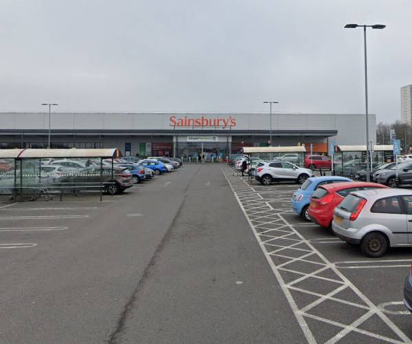 Sainsbury's Wednesfield Car Park