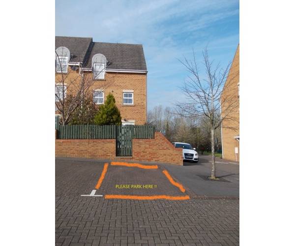Parking space on Casson Drive, BS16