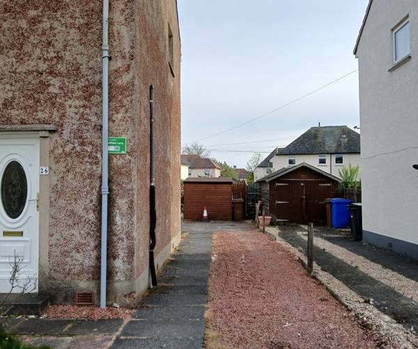 Parking on Orangefield Drive, KA9